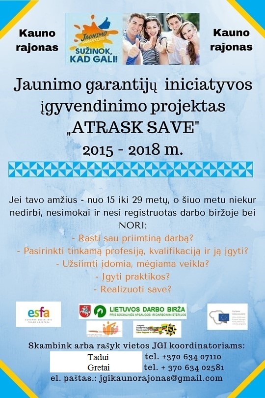 Jaunime, atrask save !!!