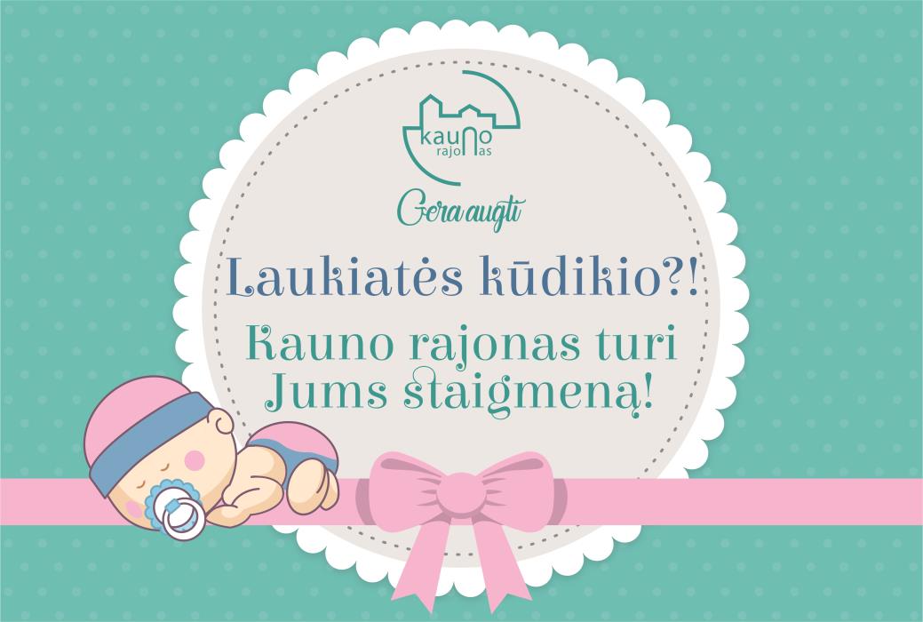 Informacija šeimoms, laukiančioms kūdikio 2018 metais!